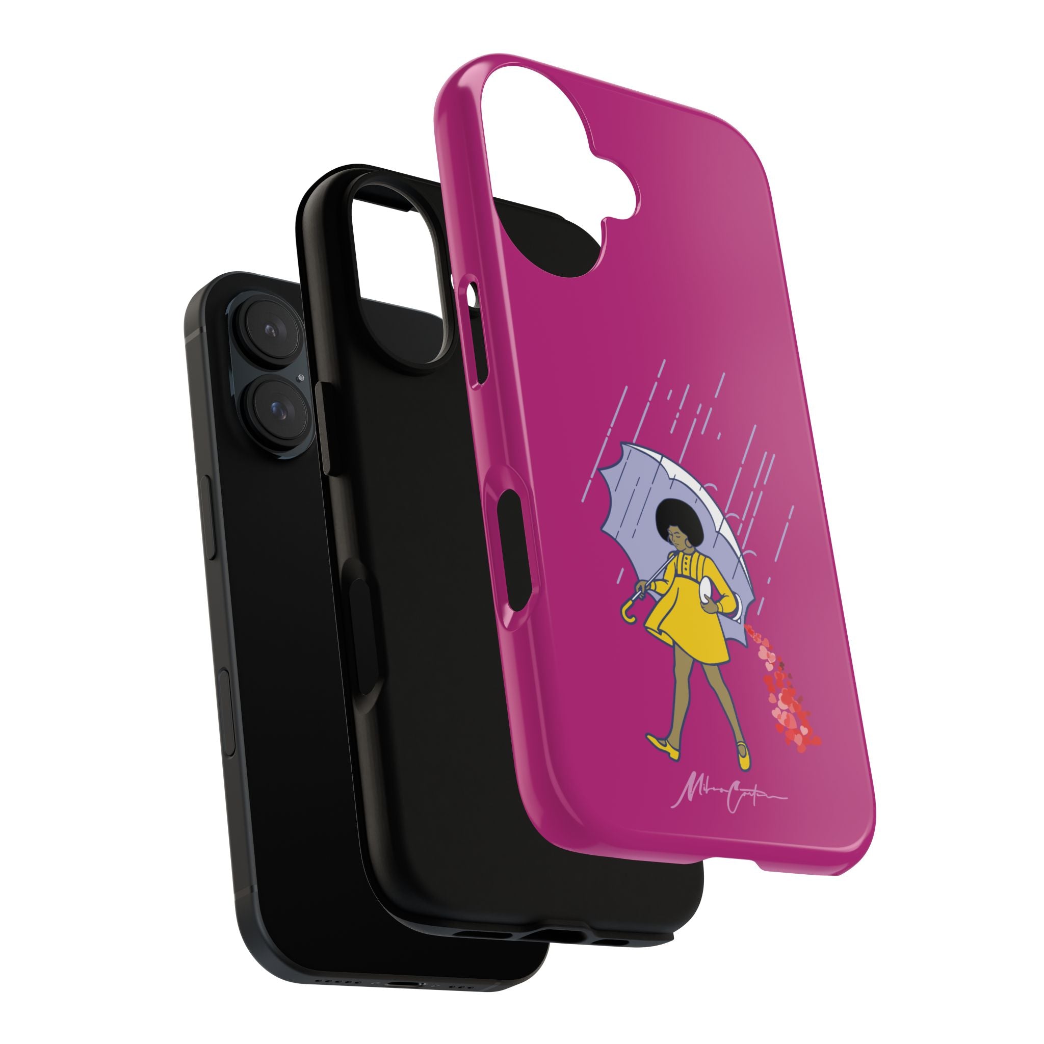 “Spread Love” Phone Case – Classic Series Positivity Design | Miles Carter Collection