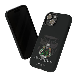 Printify Phone Case iPhone 15 / Matte Miles Davis Phone Case – Jazz Legend & Timeless Innovator | Miles Carter Collection