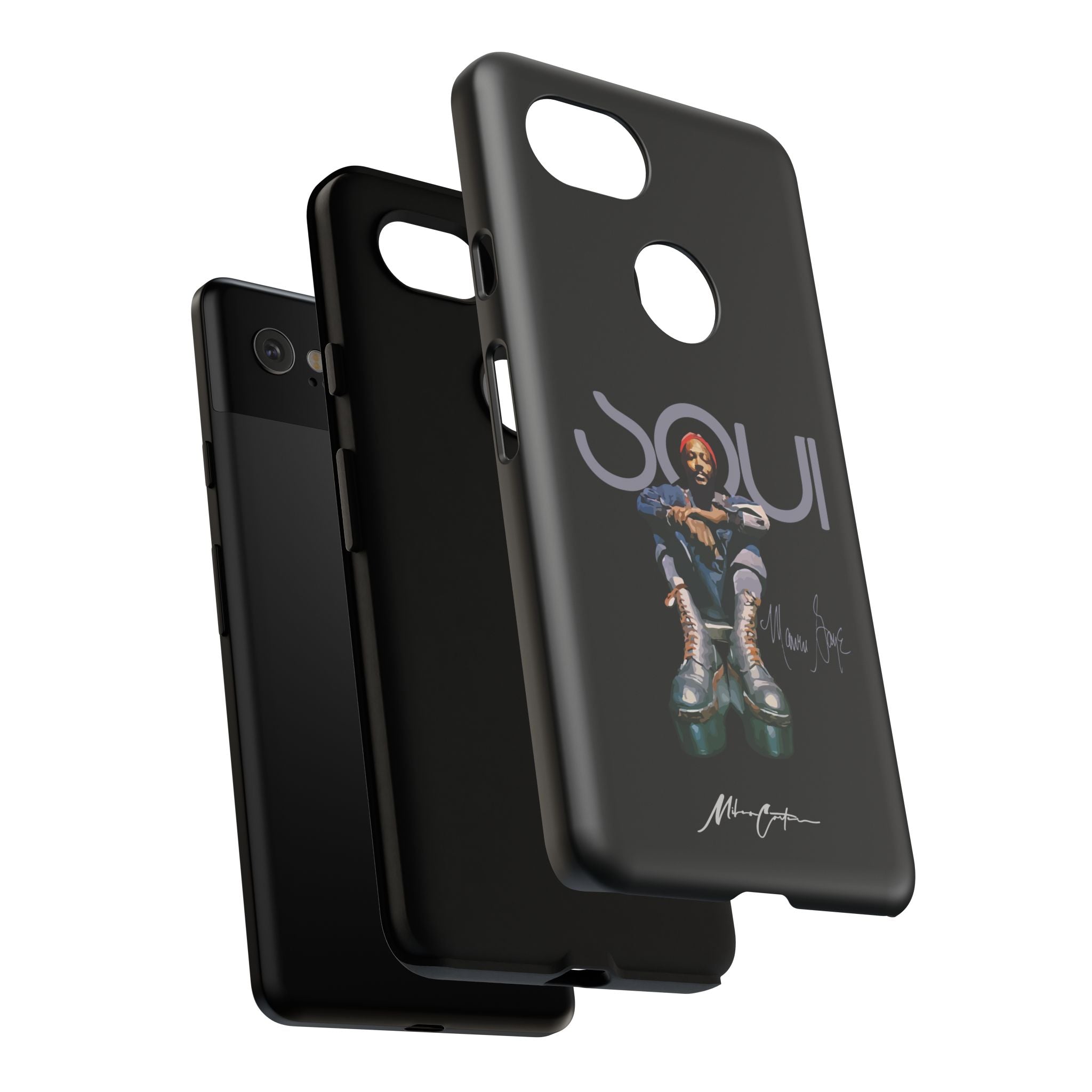 Marvin Gaye Phone Case – Rare Platform Boots Soul Legend Design | Miles Carter Collection