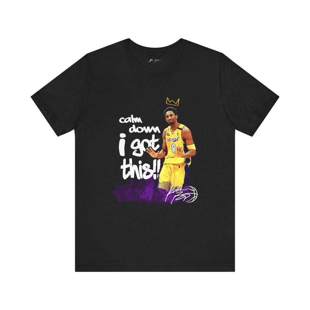 Printify T-Shirt Black / S Kobe Bryant "Mamba Mentality" | Goat Series