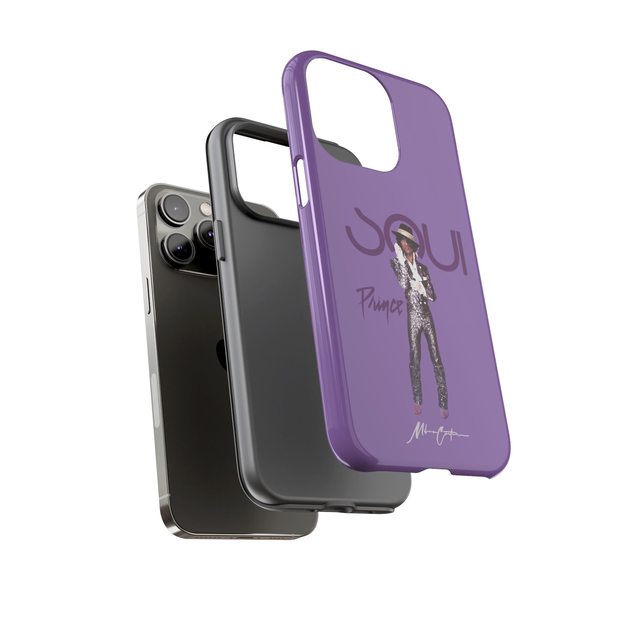 Prince Phone Case – Purple Icon & 80s Music Legend | Miles Carter Collection