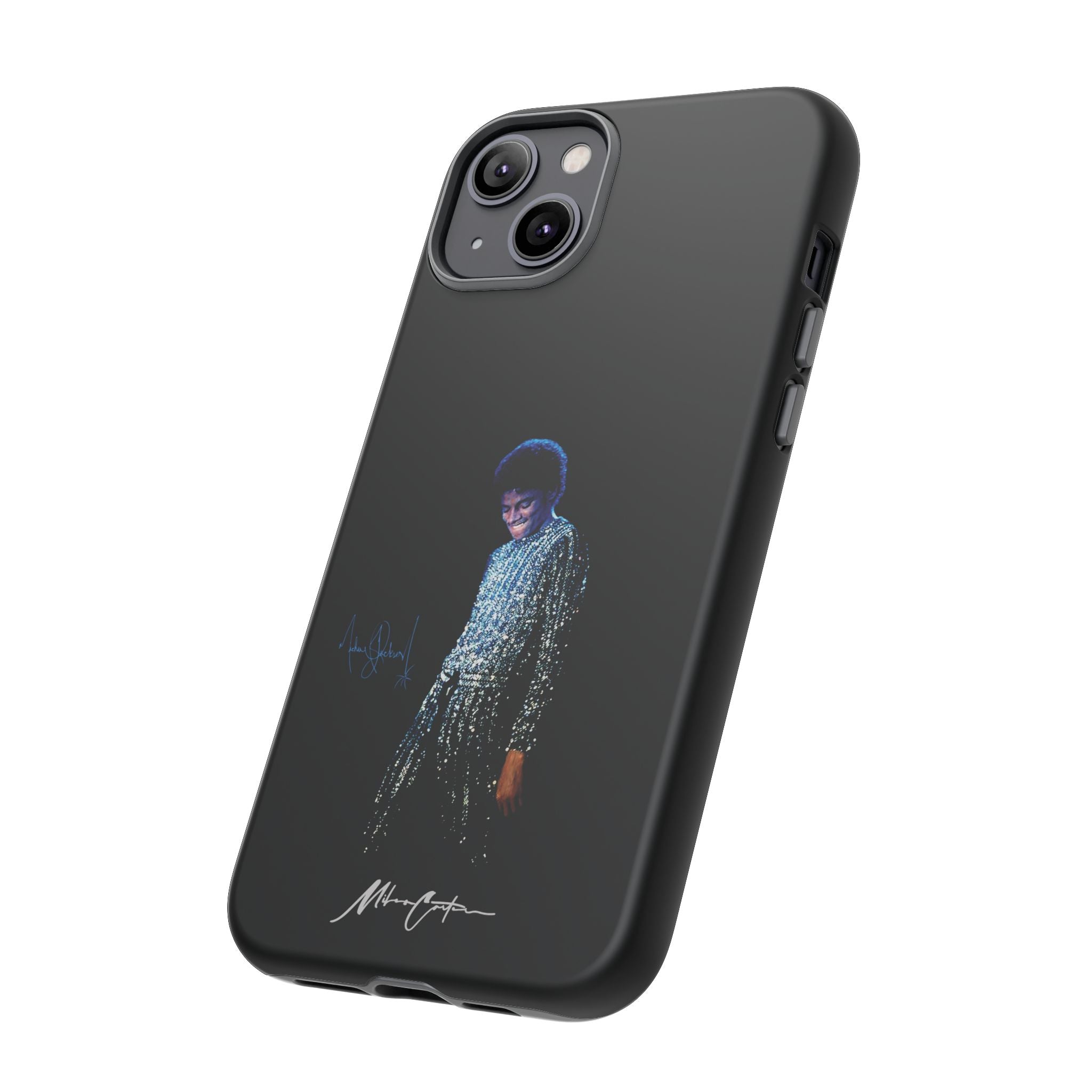 Printify Phone Case iPhone 14 Plus / Matte Michael Jackson “Rock With You” Phone Case – Disco Soul Icon | Miles Carter Collection