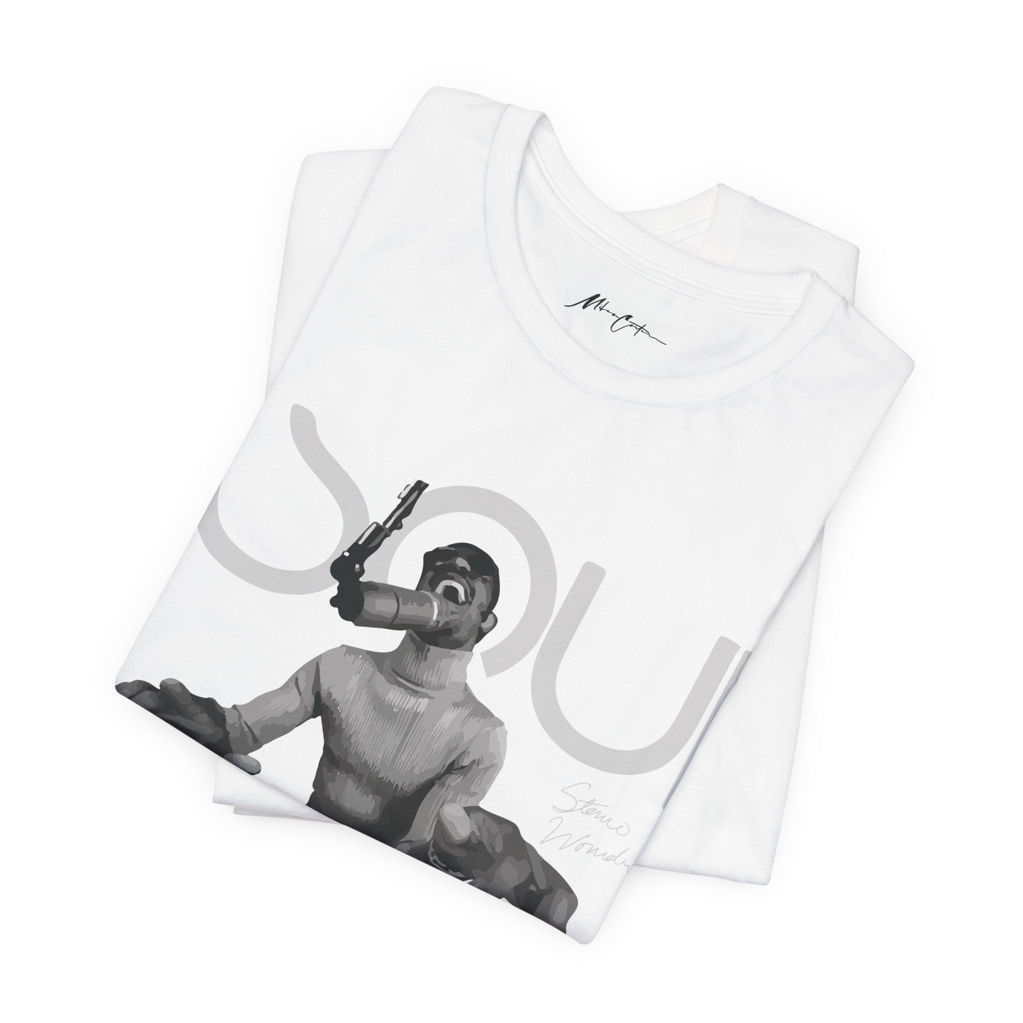 Printify T-Shirt Stevie Wonder “Soul Genius” | Soul Series