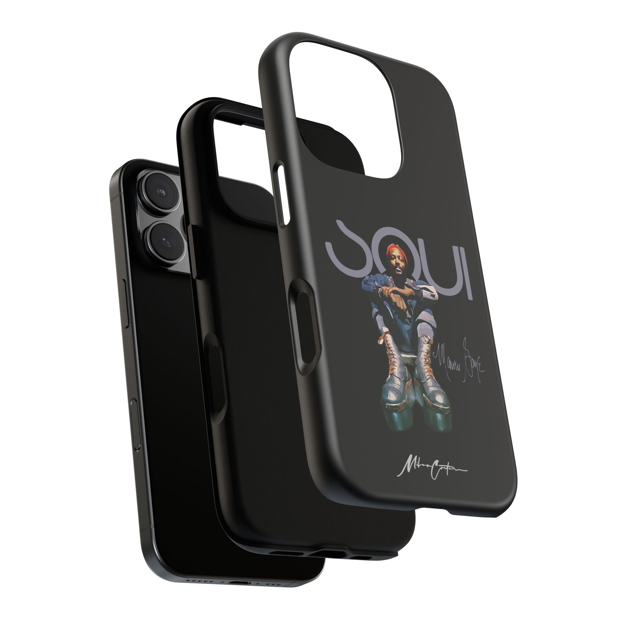 Marvin Gaye Phone Case – Rare Platform Boots Soul Legend Design | Miles Carter Collection
