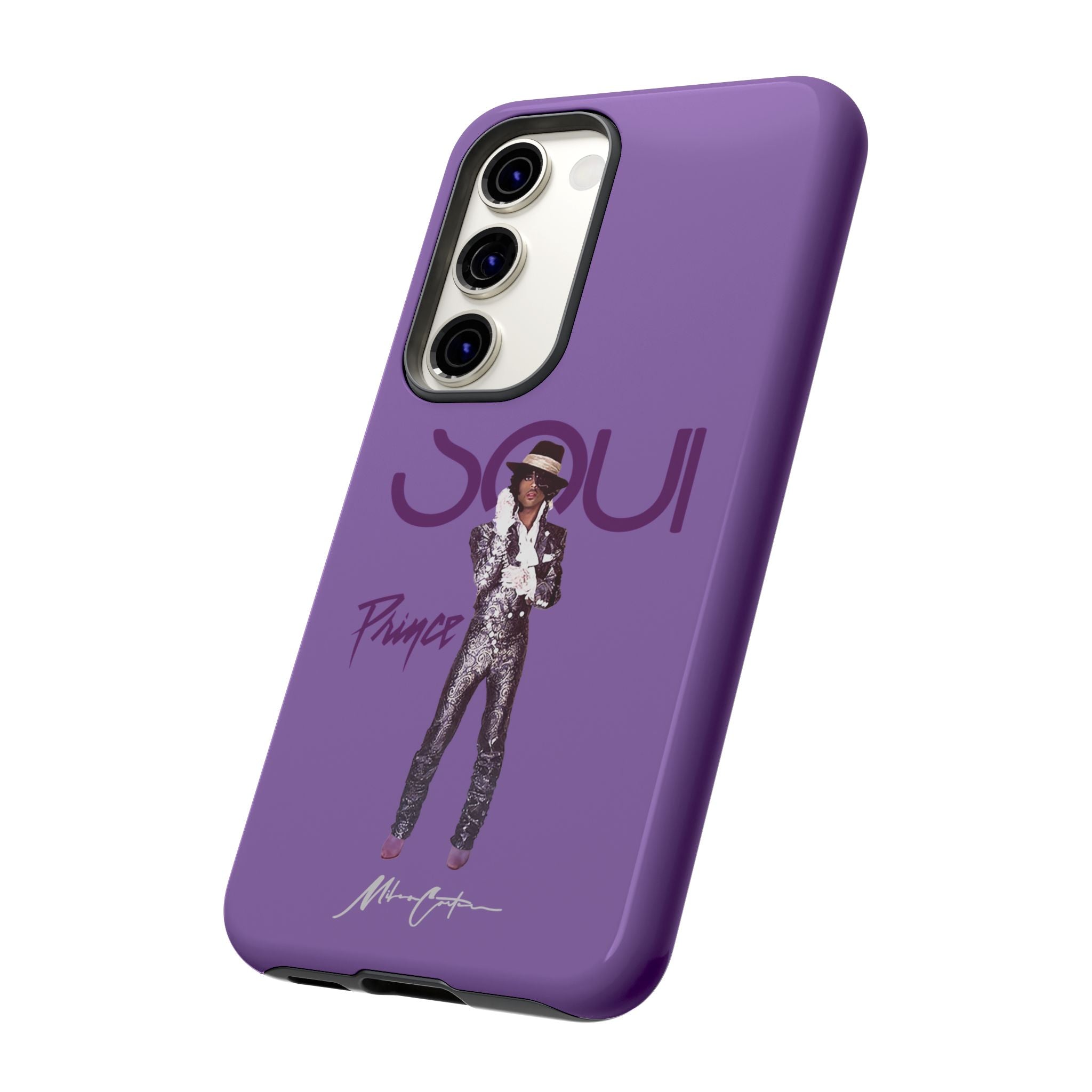 Prince Phone Case – Purple Icon & 80s Music Legend | Miles Carter Collection