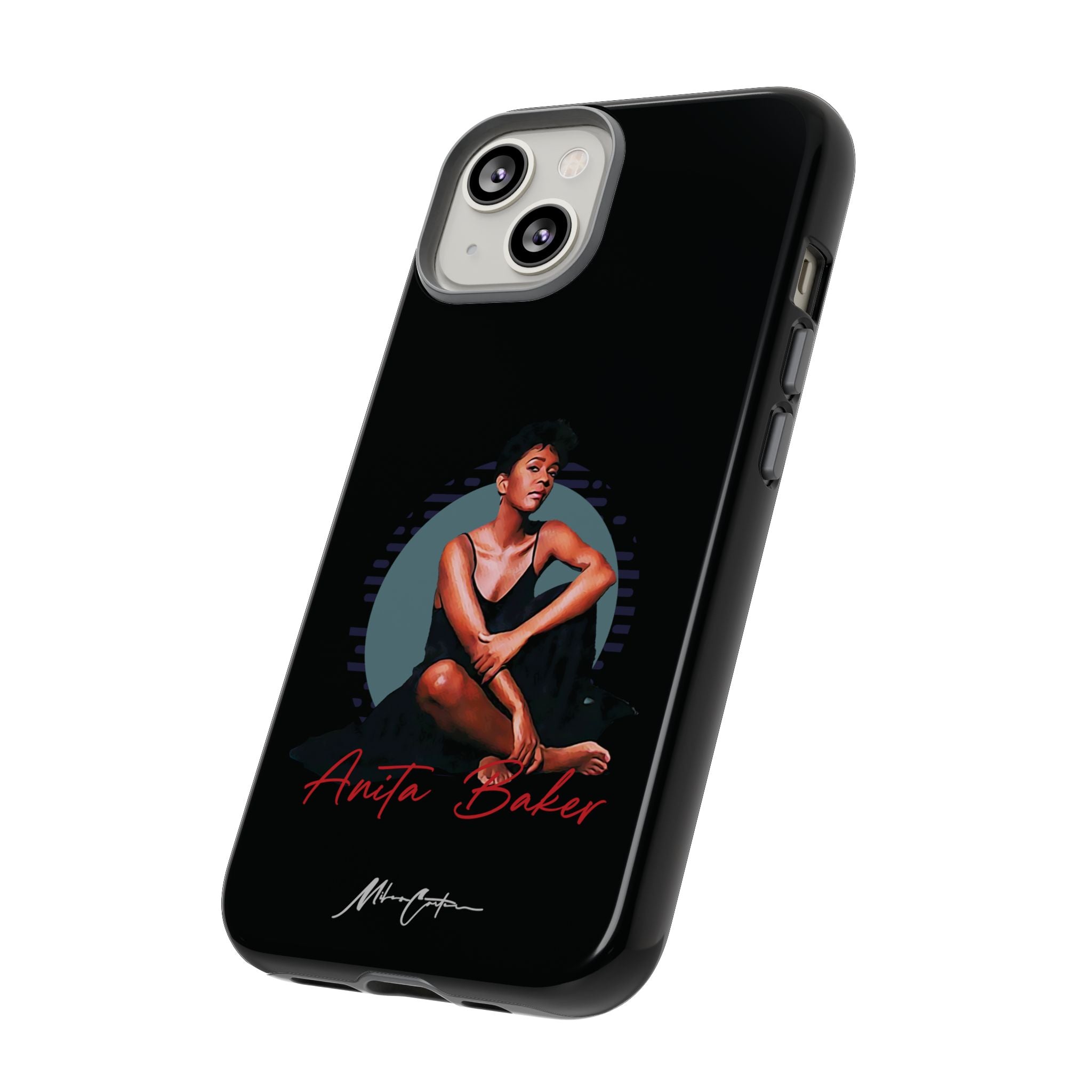 Printify Phone Case iPhone 14 / Glossy Anita Baker Phone Case – Timeless Soul & R&B Legend | Miles Carter Collection