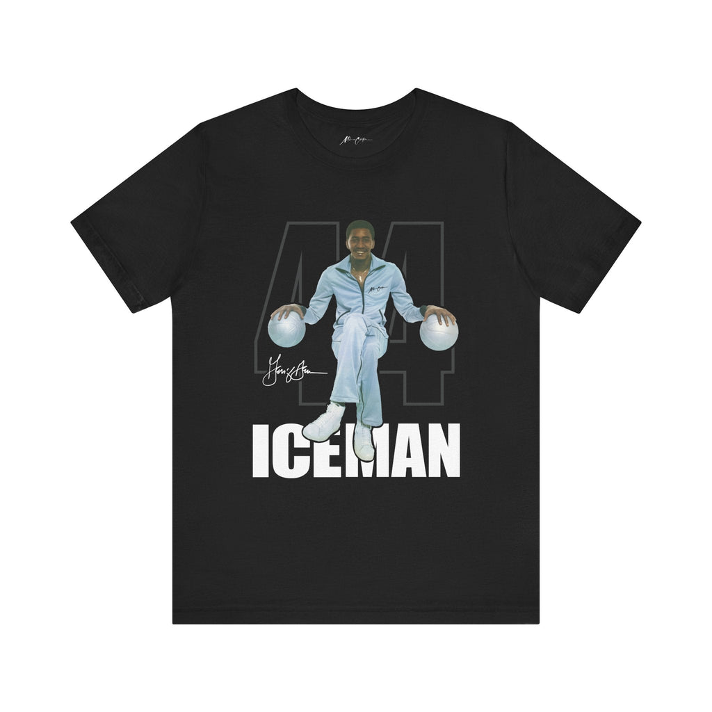 Printify T-Shirt Black / S George Gervin "The Iceman" | Goat Series