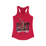 Printify Tank Top XS / Solid Red Womens Michael Jordan “His Airness” | GOAT Series