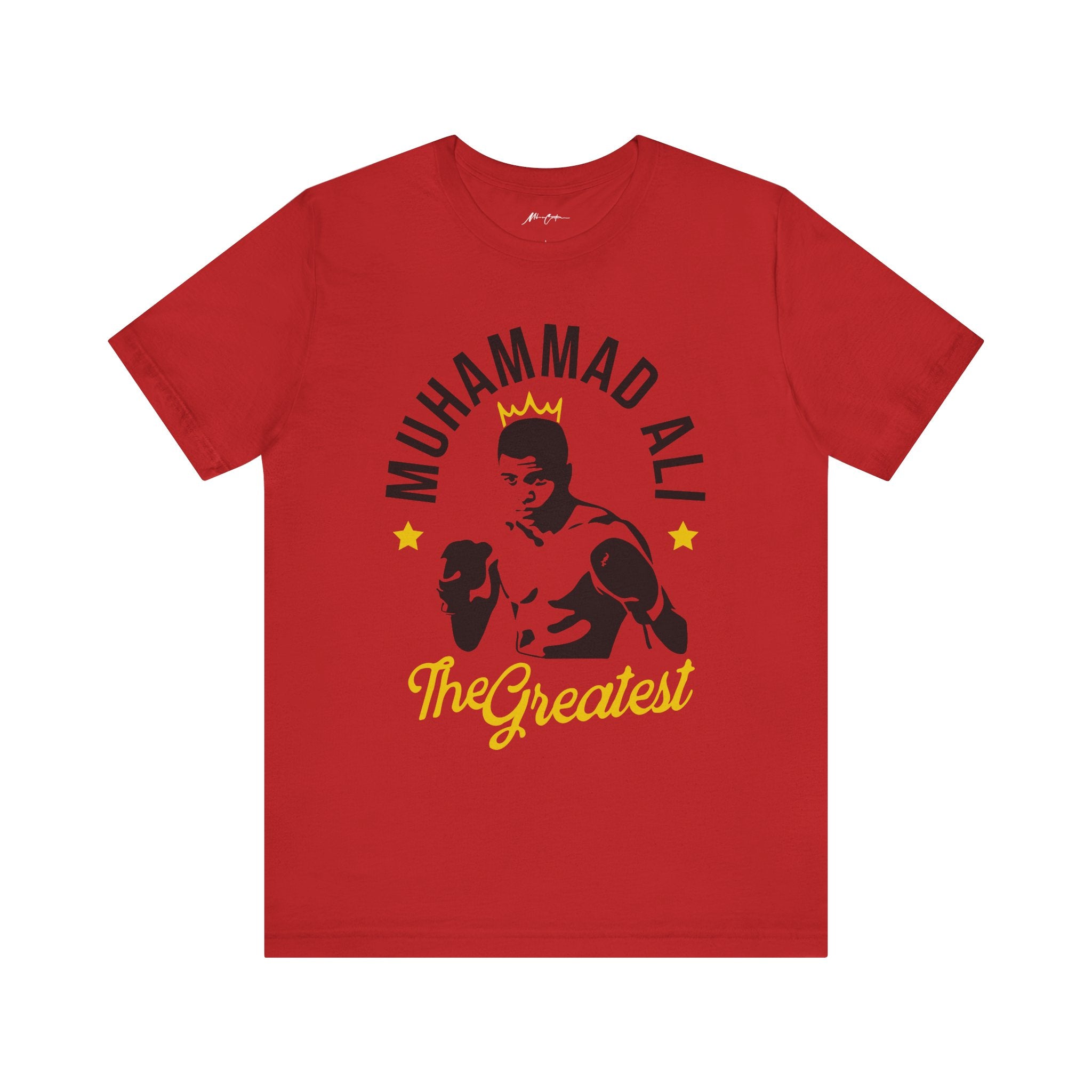 Printify T-Shirt Red / S Muhammad Ali “From Cassius to The Greatest” | Classic Series