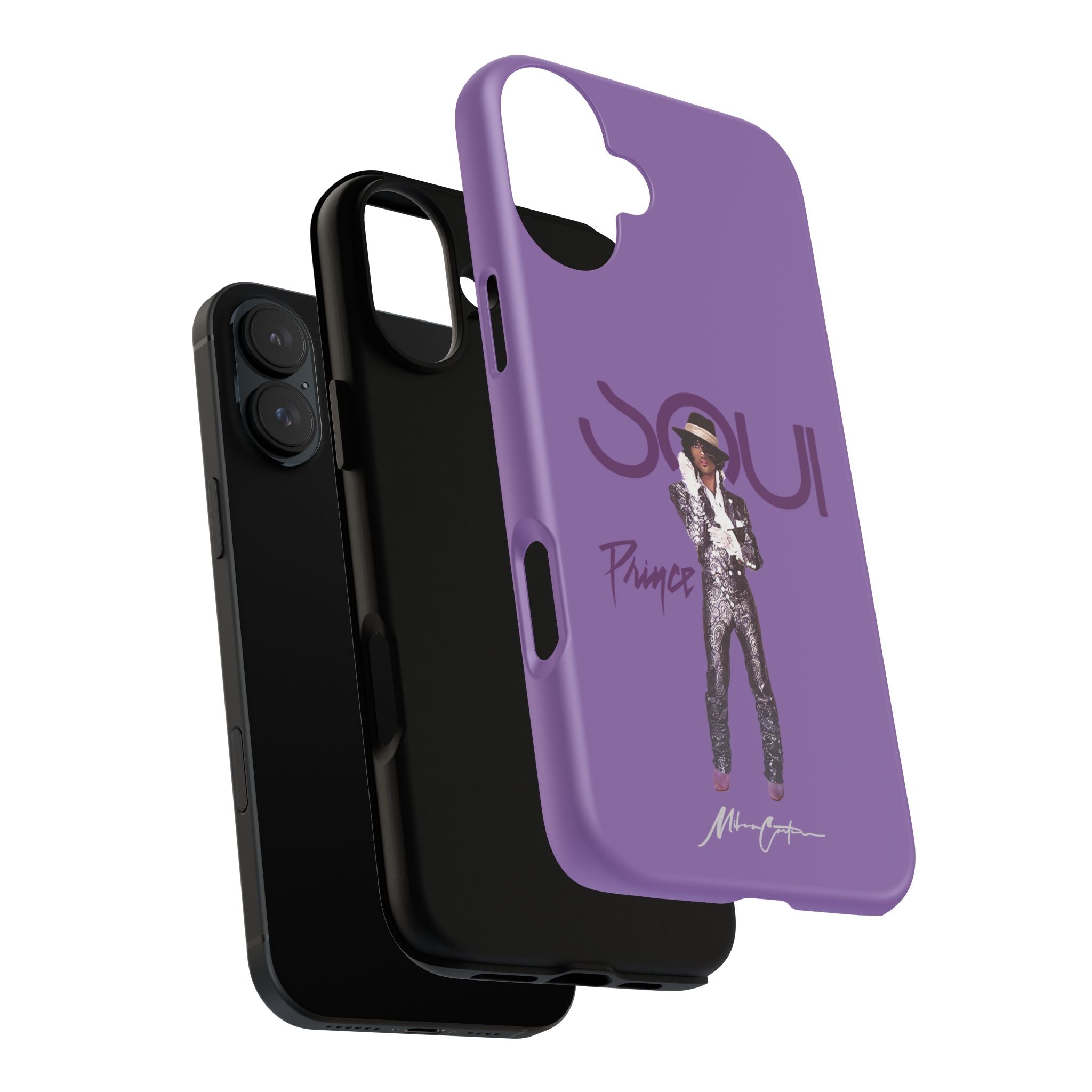 Prince Phone Case – Purple Icon & 80s Music Legend | Miles Carter Collection