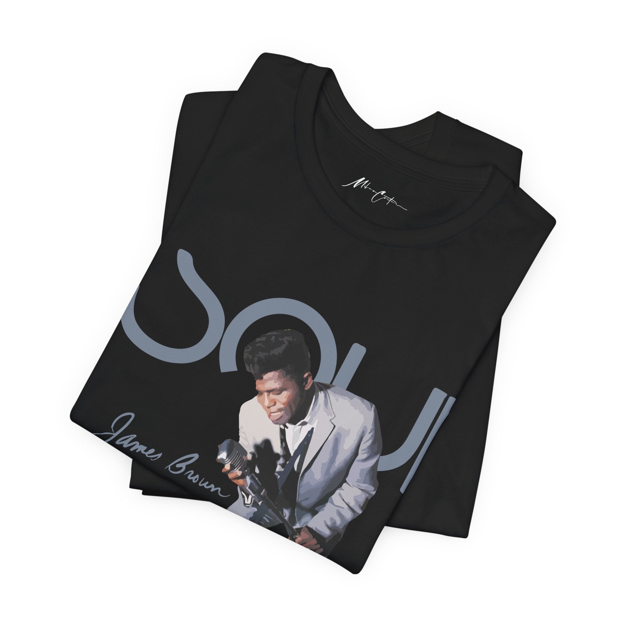 Printify T-Shirt James Brown “Hardest Man Working” | Soul Series