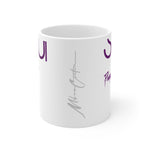 Printify Mug 11oz Prince Ceramic Mug – The Purple One Collectible Drinkware | Miles Carter Collection
