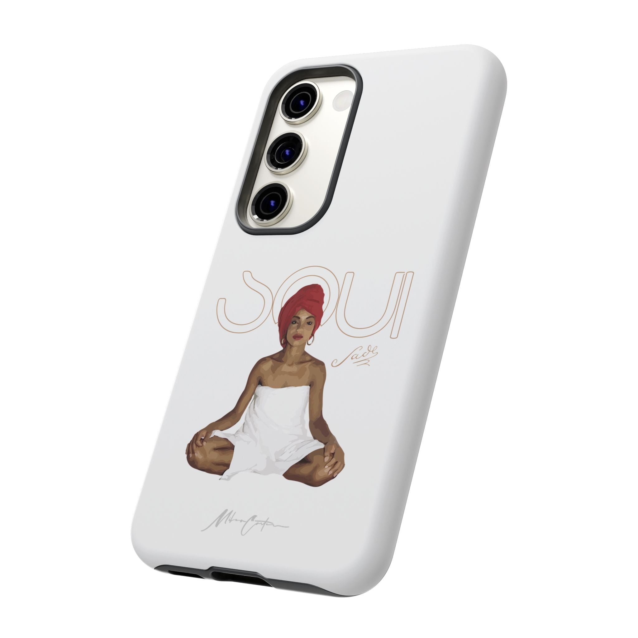 Printify Phone Case Samsung Galaxy S23 / Matte Sade Phone Case – Timeless Soul & 80s Style Icon | Miles Carter Collection