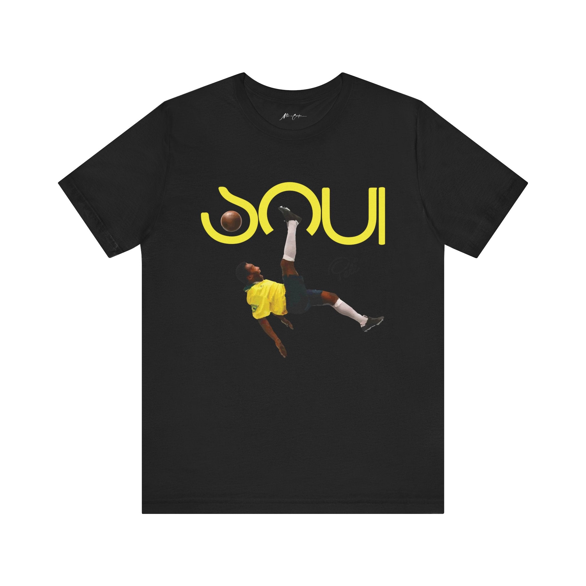 Printify T-Shirt Black / S Pele “The Soul of Soccer” | Soul Series