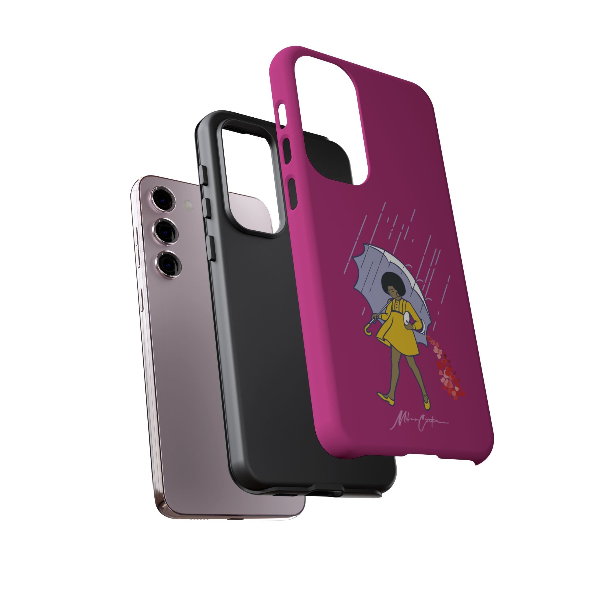 “Spread Love” Phone Case – Classic Series Positivity Design | Miles Carter Collection