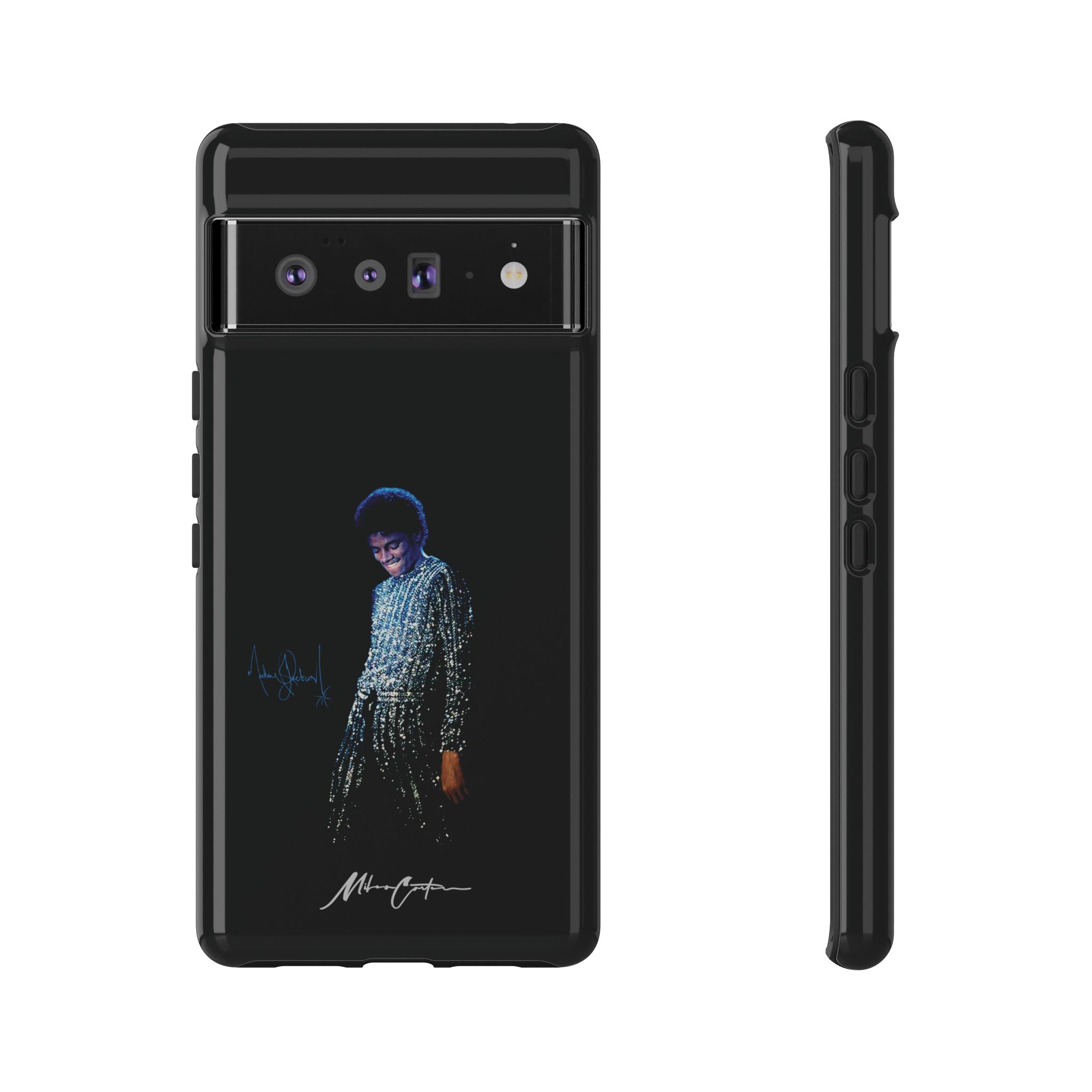 Printify Phone Case Google Pixel 6 Pro / Glossy Michael Jackson “Rock With You” Phone Case – Disco Soul Icon | Miles Carter Collection