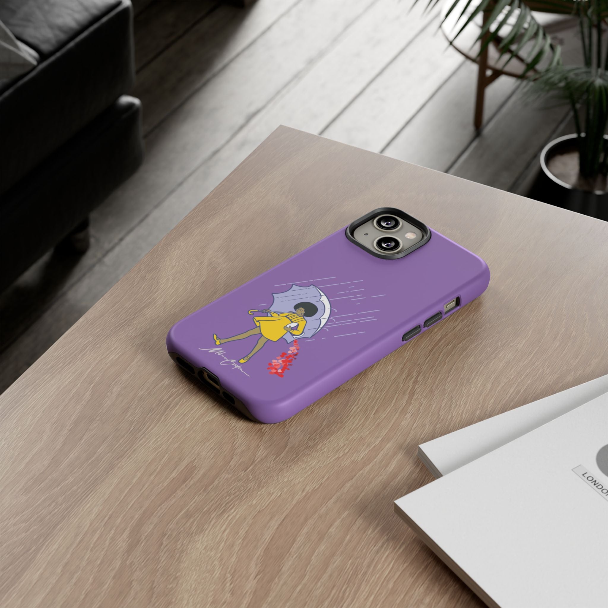 “Spread Love” Phone Case – Classic Series Positivity Design | Miles Carter Collection