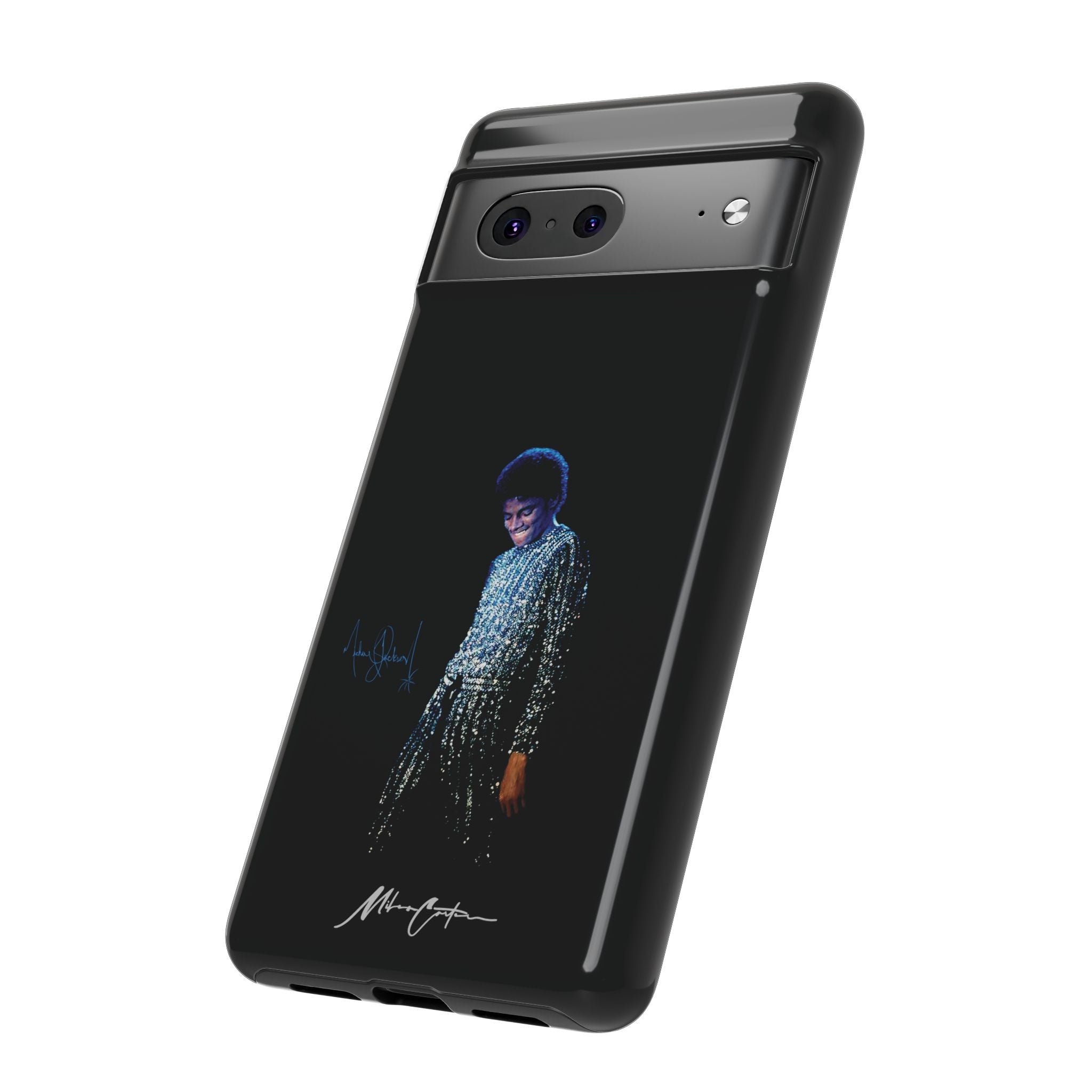 Printify Phone Case Google Pixel 7 / Glossy Michael Jackson “Rock With You” Phone Case – Disco Soul Icon | Miles Carter Collection
