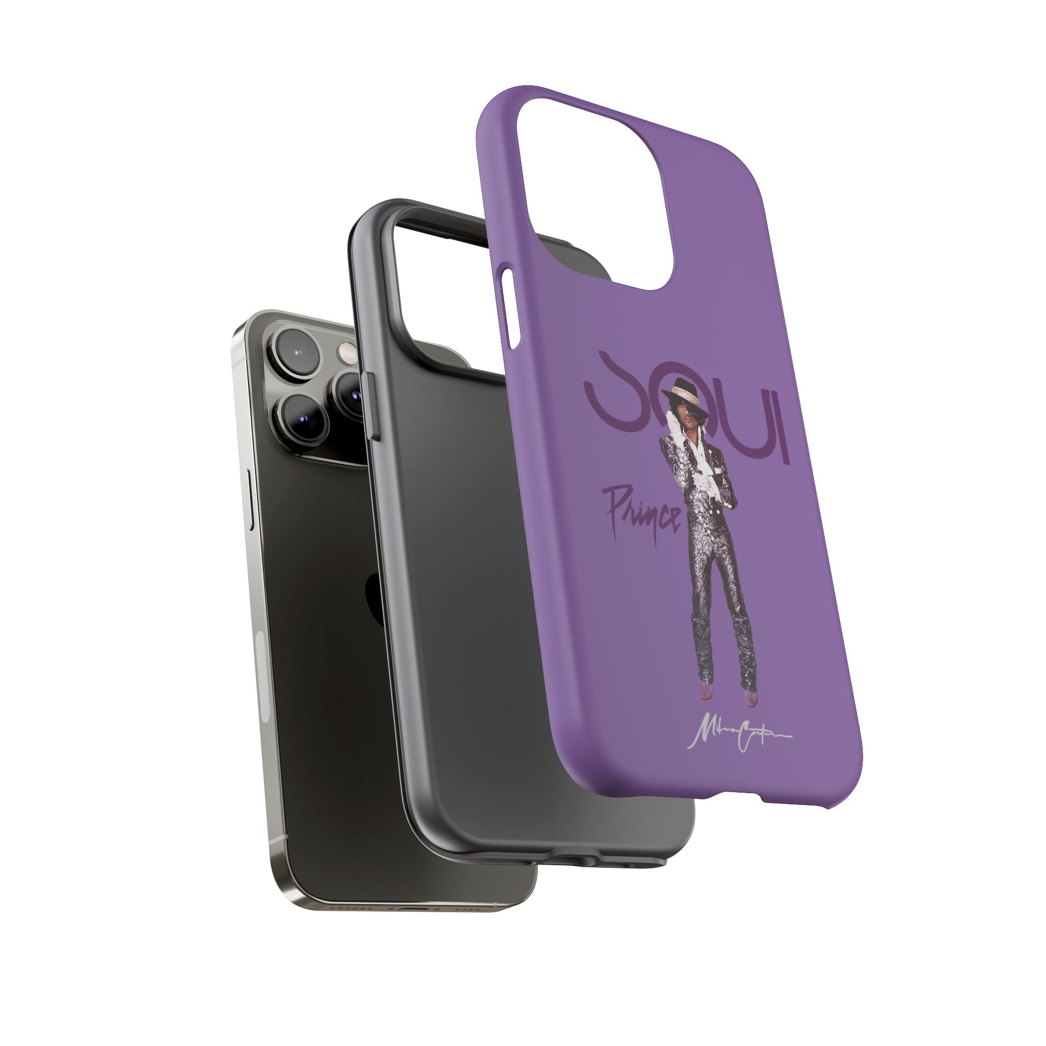 Prince Phone Case – Purple Icon & 80s Music Legend | Miles Carter Collection