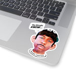 Printify Paper products You Already Know  “Unapologetically MAD” | Sticker series