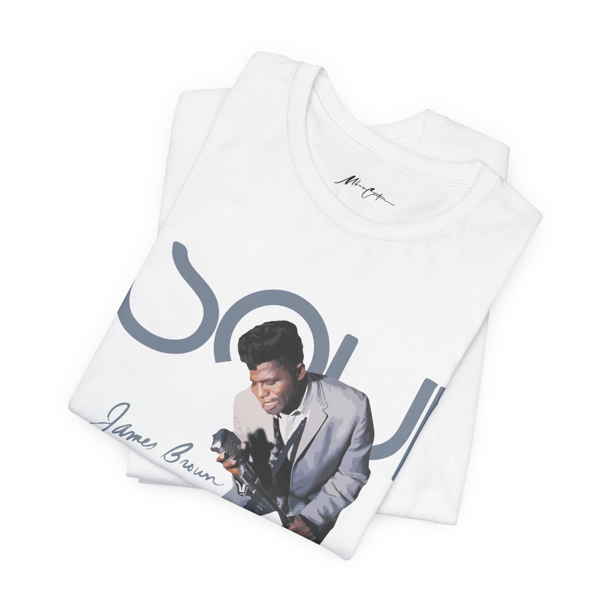 Printify T-Shirt James Brown “Hardest Man Working” | Soul Series