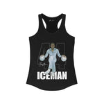 Printify Tank Top XS / Solid Black Women's George “The Iceman” Gervin | Goat Series