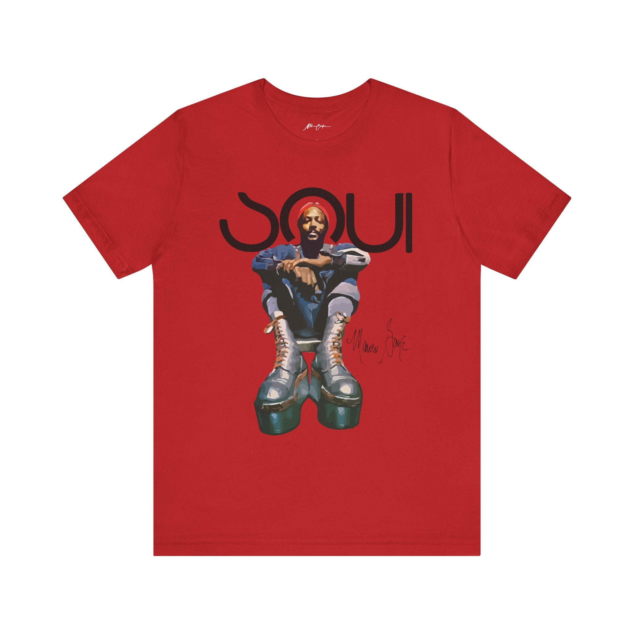 Printify T-Shirt Red / S Marvin Gaye "Boots" | Soul Series