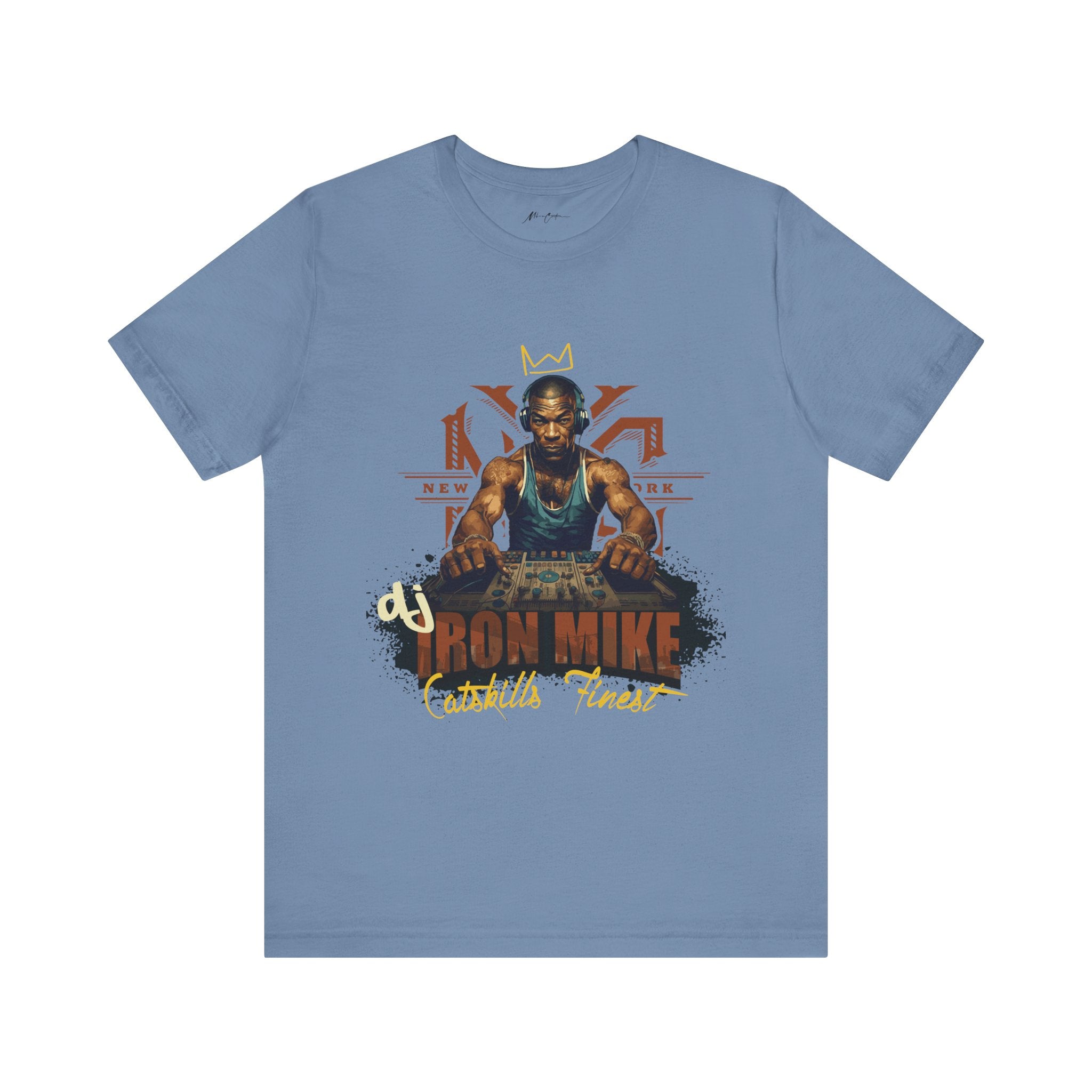 Printify T-Shirt Steel Blue / S Mike Tyson "Iron Mike" | Classic Series
