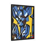 Printify Canvas 18″ x 24″ (Vertical) / Black / 1.25" Jazz Ensemble - Premium Modern Wall Decor | Miles Carter Collection