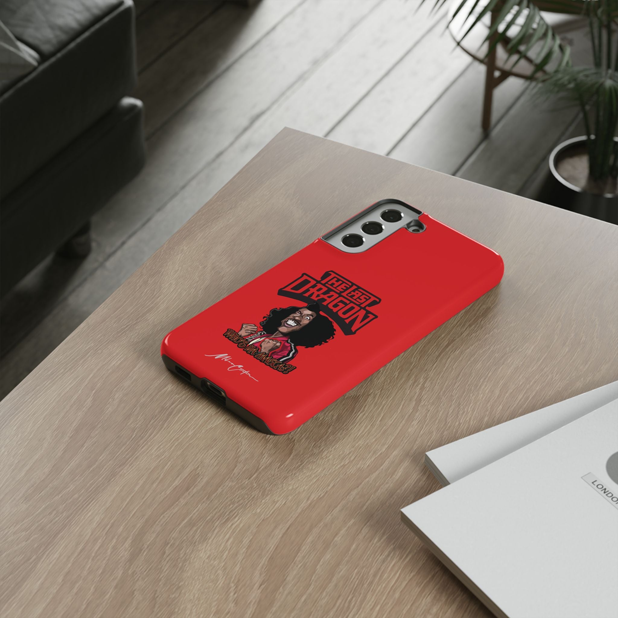 Printify Phone Case Samsung Galaxy S22 Plus / Glossy Sho’nuff Phone Case – The Last Dragon Cult Classic Villain | Miles Carter Collection