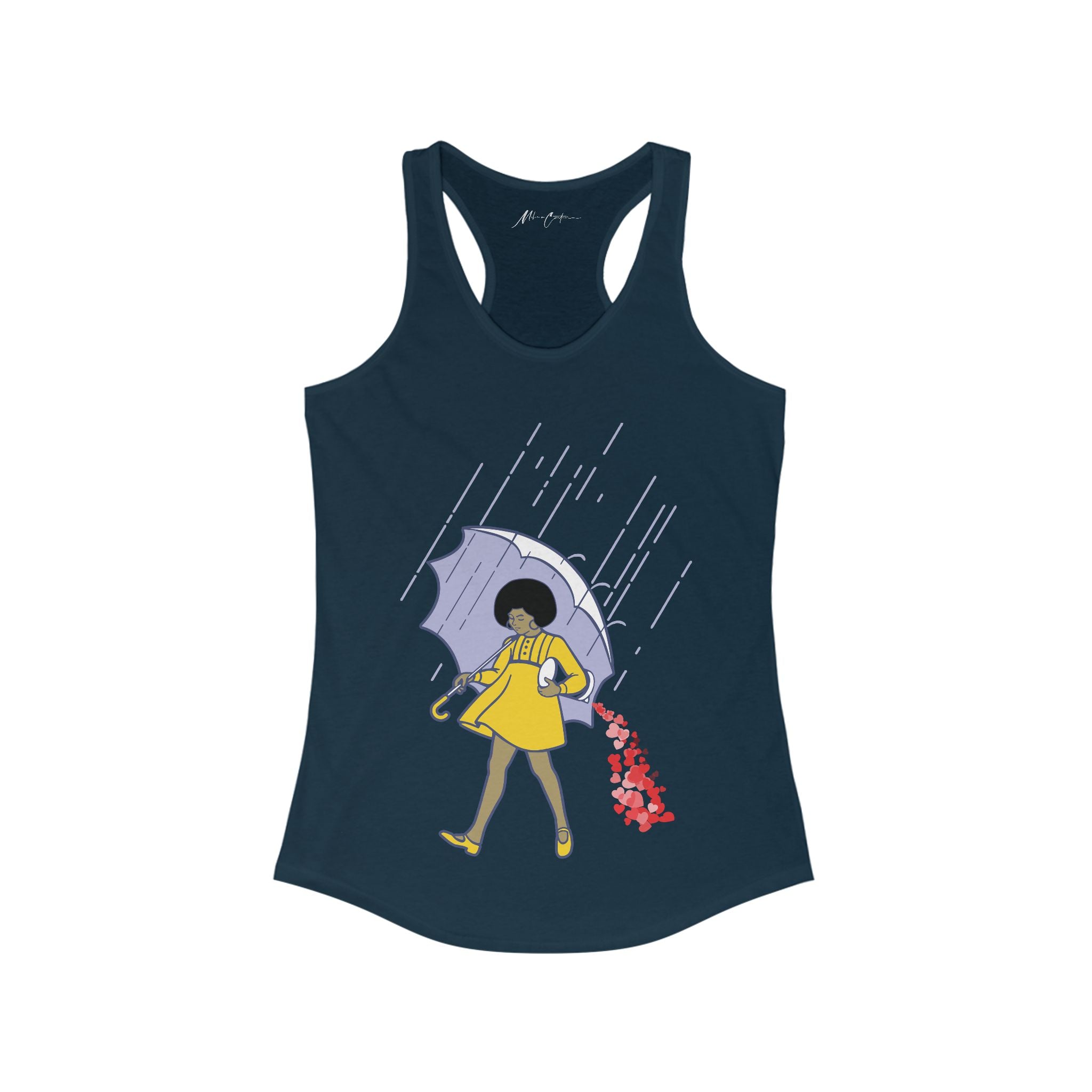 Printify Tank Top XS / Solid Midnight Navy “Spread Love” | Classic Series