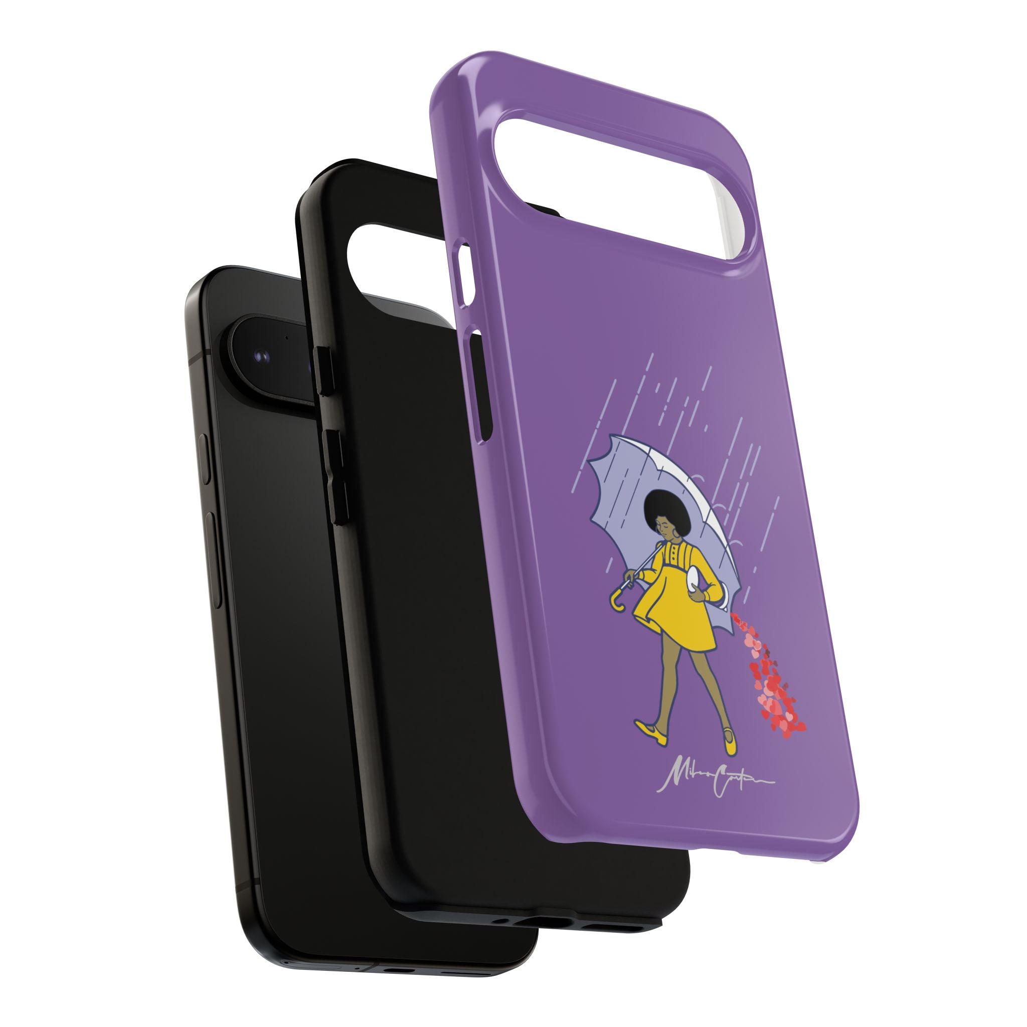 “Spread Love” Phone Case – Classic Series Positivity Design | Miles Carter Collection