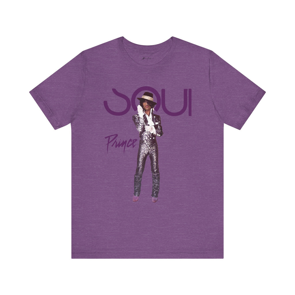 Printify T-Shirt Heather Team Purple / XS Prince "The Purple One" | Soul Series