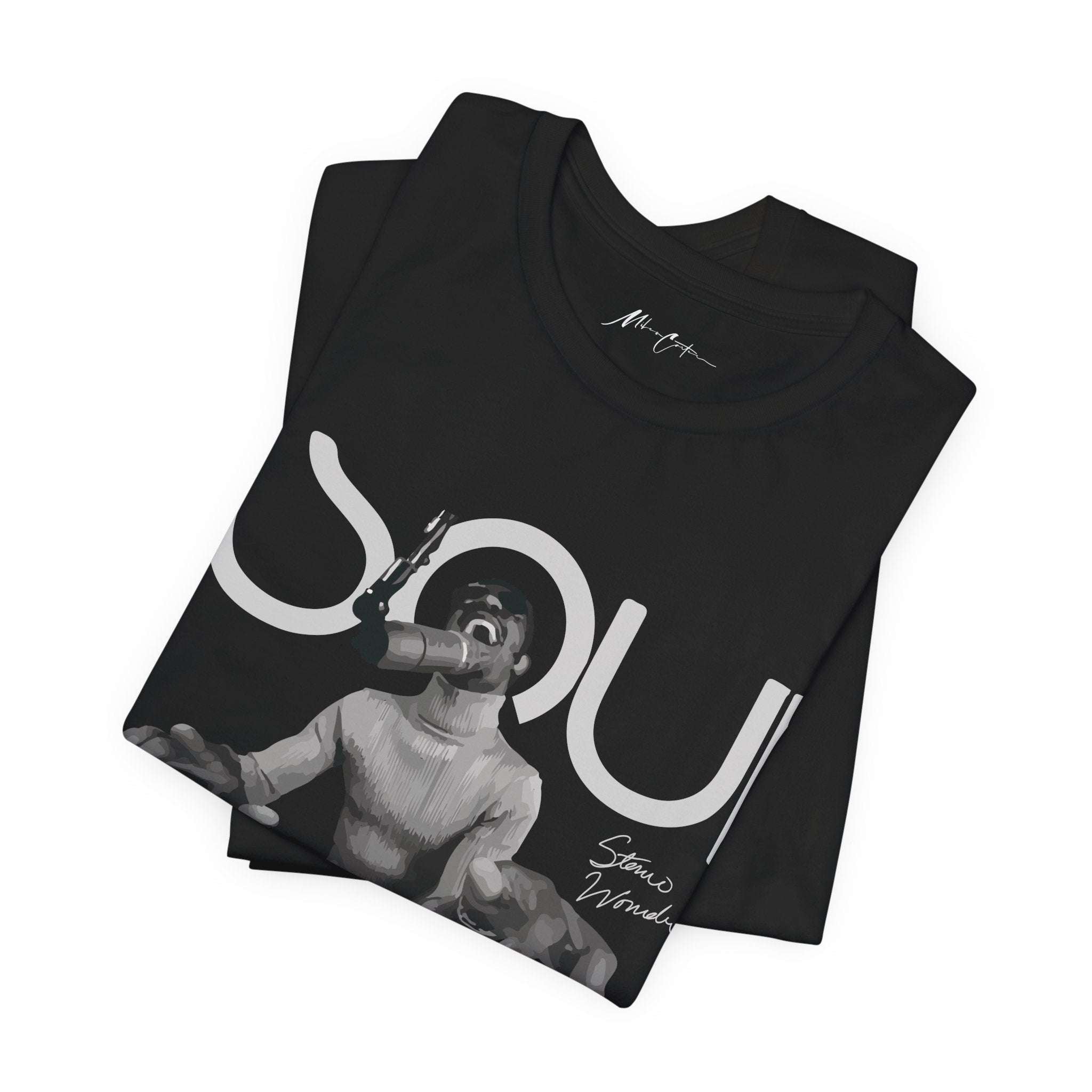 Printify T-Shirt Stevie Wonder “Soul Genius” | Soul Series