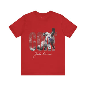 Printify T-Shirt Red / S Jackie Robinson | Goat Series