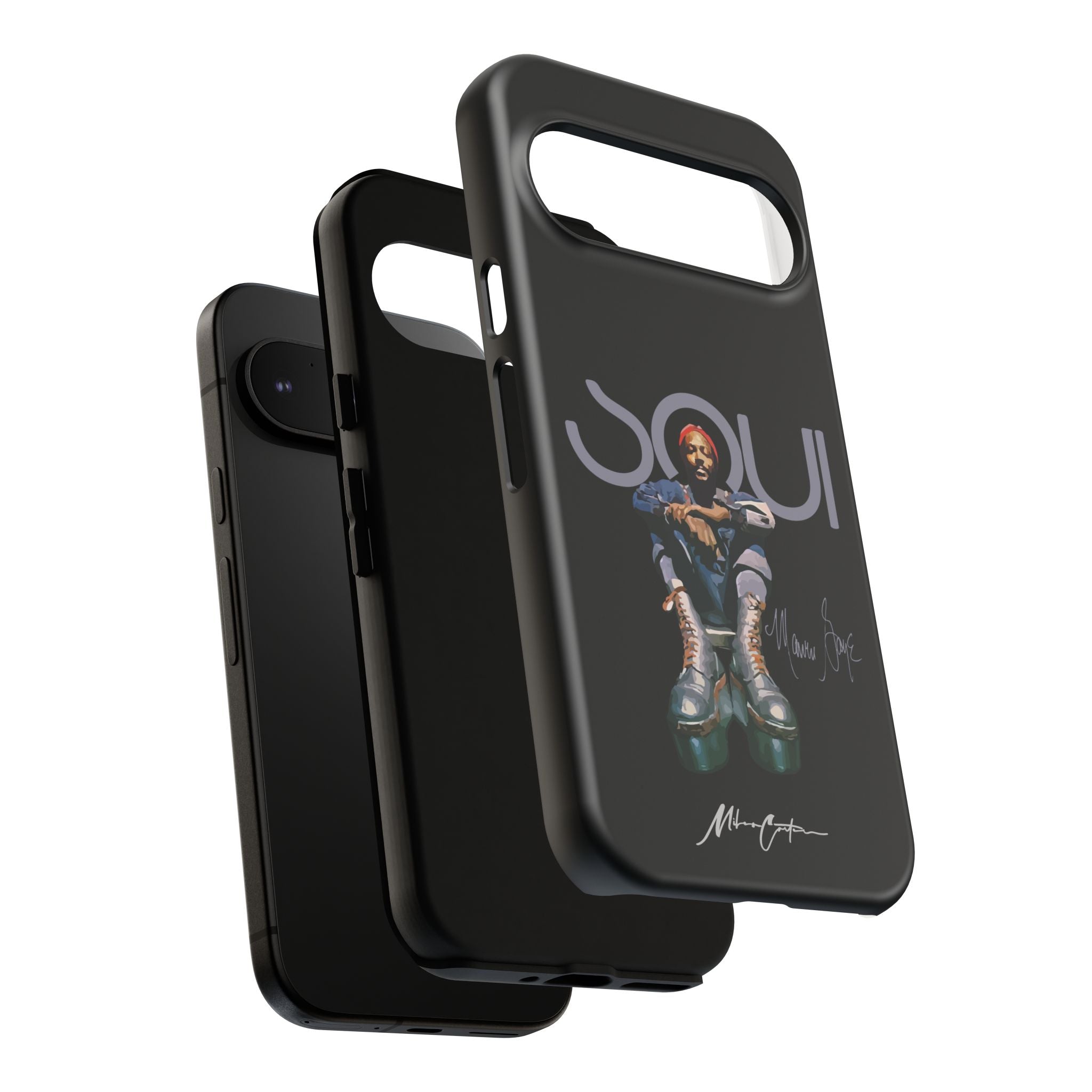Marvin Gaye Phone Case – Rare Platform Boots Soul Legend Design | Miles Carter Collection