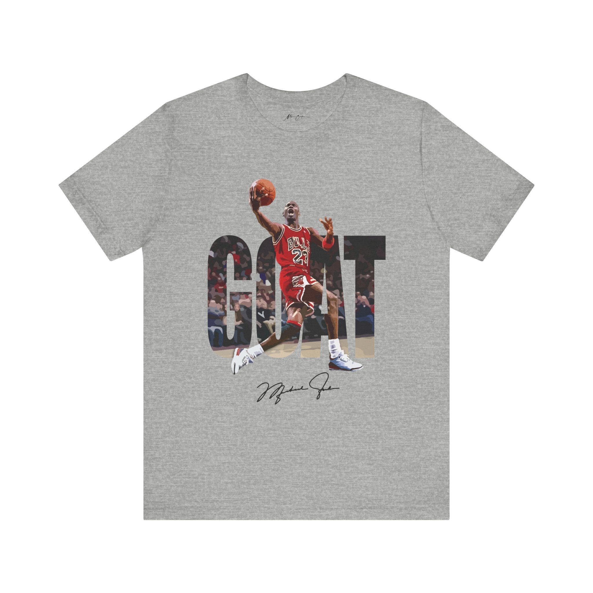 Printify T-Shirt Athletic Heather / S Micheal Jordan "His Airness" | Goat Series