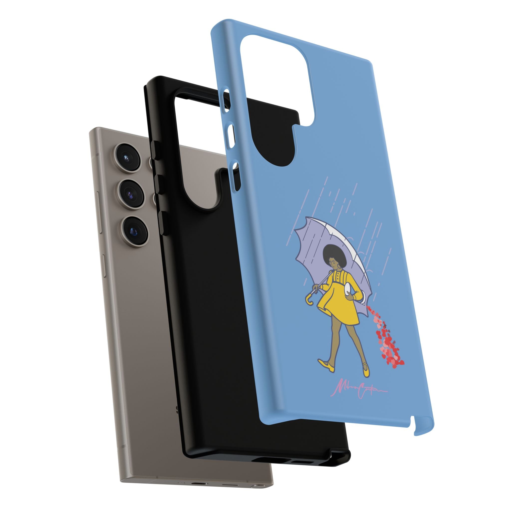 “Spread Love” Phone Case – Classic Series Positivity Design | Miles Carter Collection