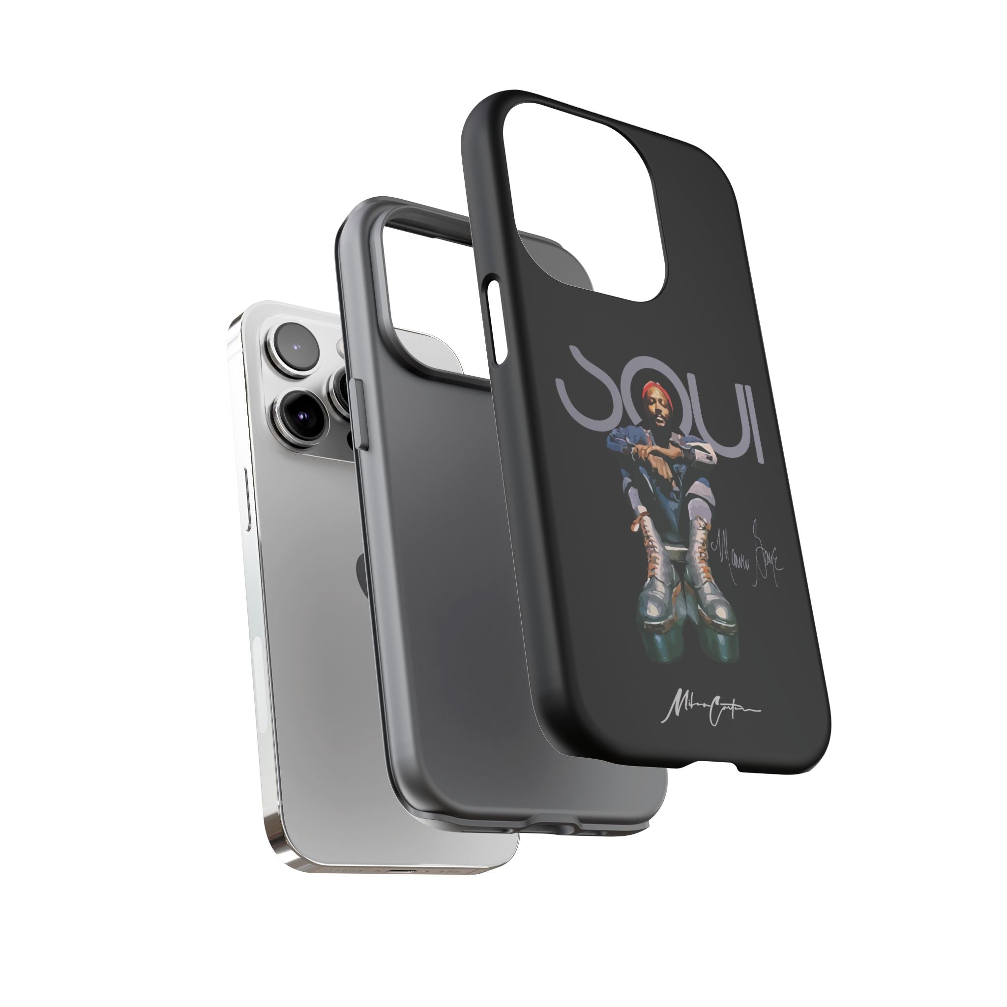 Marvin Gaye Phone Case – Rare Platform Boots Soul Legend Design | Miles Carter Collection
