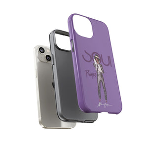 Prince Phone Case – Purple Icon & 80s Music Legend | Miles Carter Collection