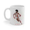 Printify Mug 11oz Dr. J Ceramic Mug – Julius Erving Basketball Legend Drinkware | Miles Carter Collection