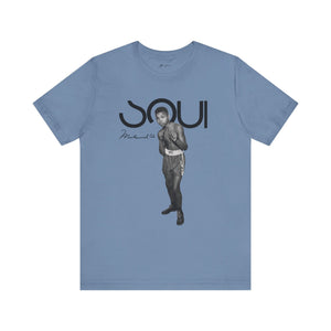 Printify T-Shirt Steel Blue / S Muhammad Ali “Rumble Young Man Rumble” | Soul Series