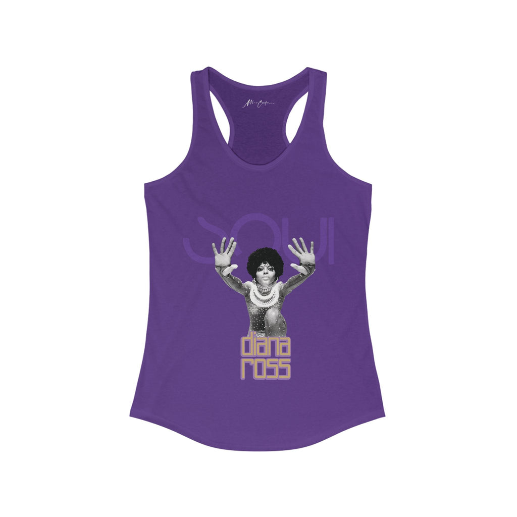 Printify Tank Top XS / Solid Purple Rush Women's Diana Ross “Classic Motown” | Soul Series