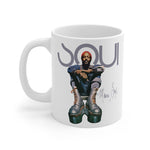 Printify Mug 11oz Marvin Gaye Boots Ceramic Mug – Rare Soul Legend Collectible Drinkware | Miles Carter Collection