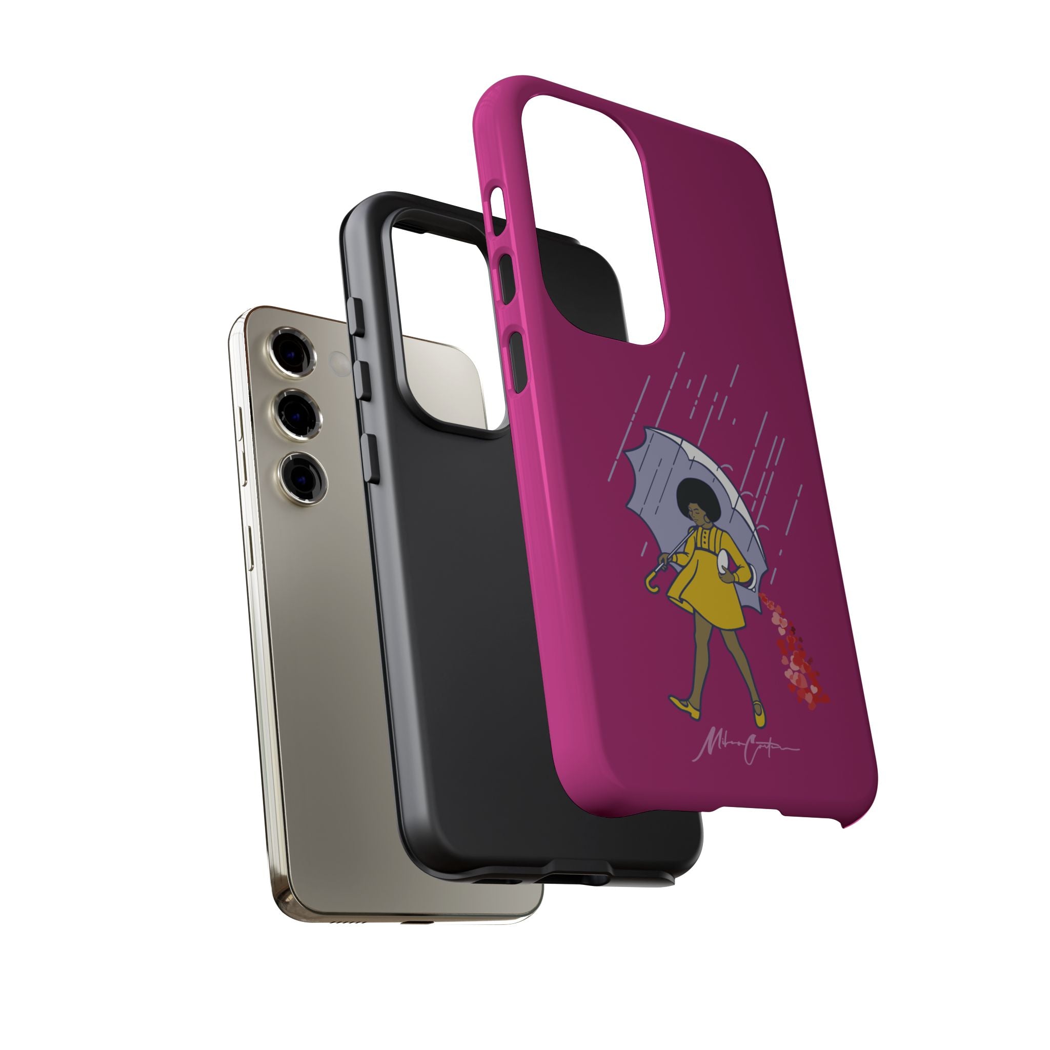 “Spread Love” Phone Case – Classic Series Positivity Design | Miles Carter Collection