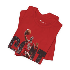 Printify T-Shirt Micheal Jordan "His Airness" | Goat Series