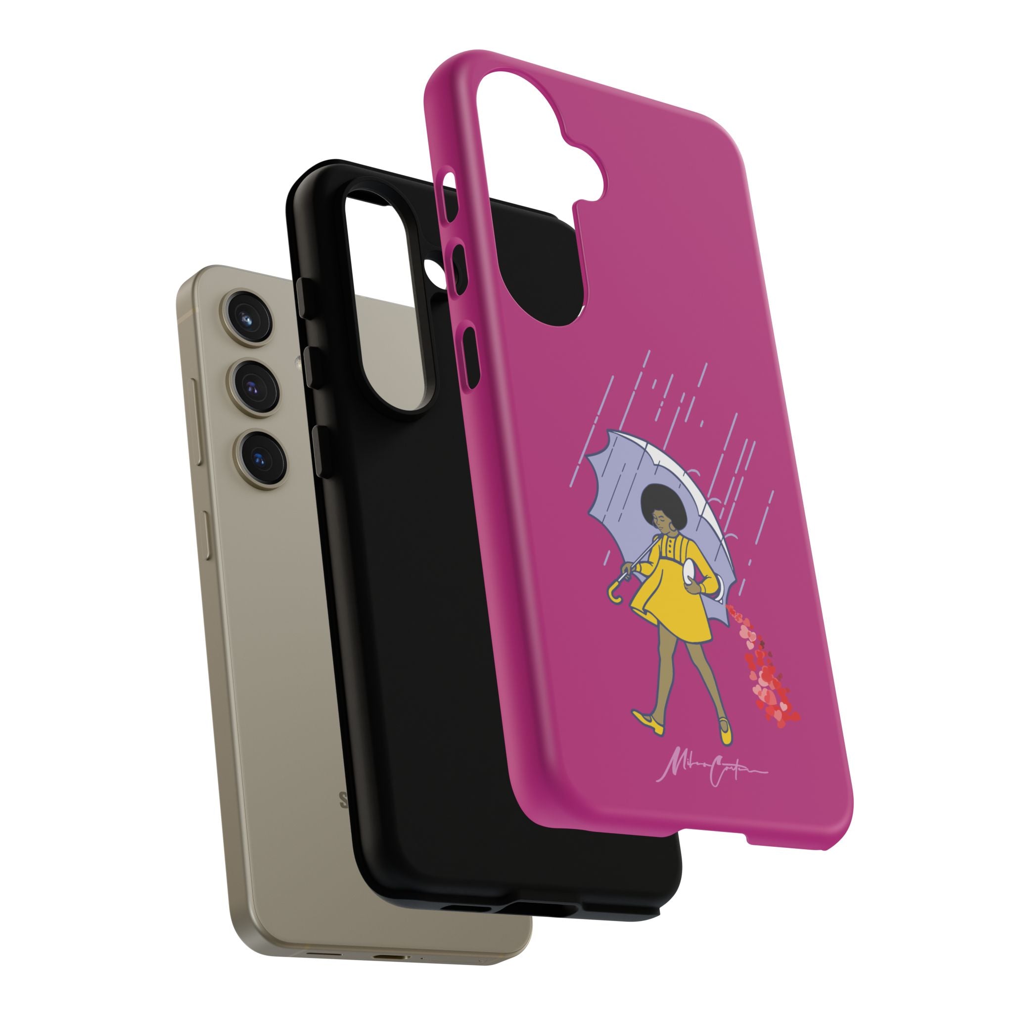 “Spread Love” Phone Case – Classic Series Positivity Design | Miles Carter Collection