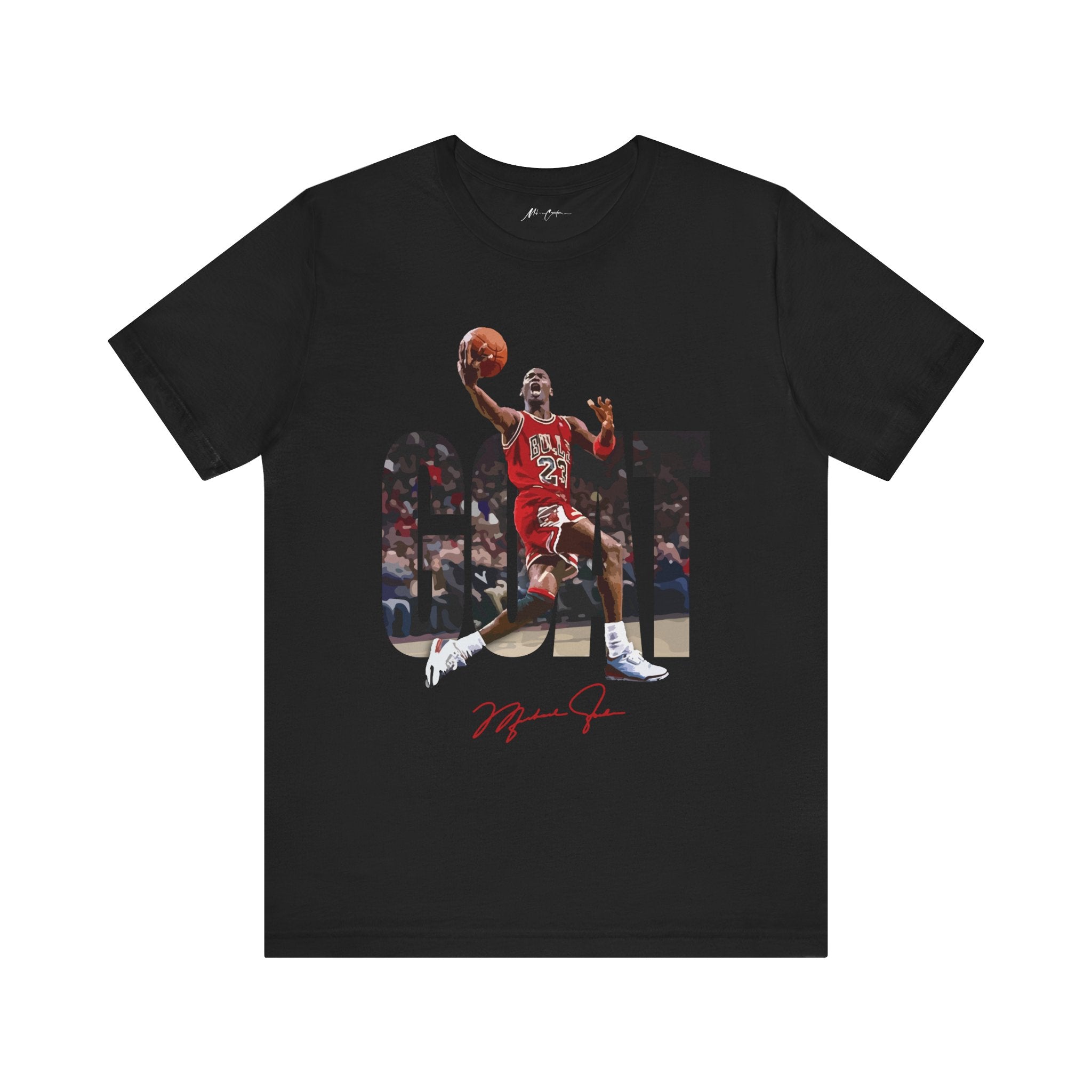 Printify T-Shirt Black / S Micheal Jordan "His Airness" | Goat Series