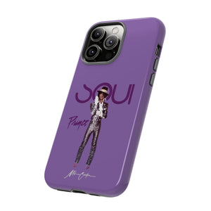 Printify Phone Case iPhone 14 Pro Max / Glossy Prince Phone Case – Purple Icon & 80s Music Legend | Miles Carter Collection