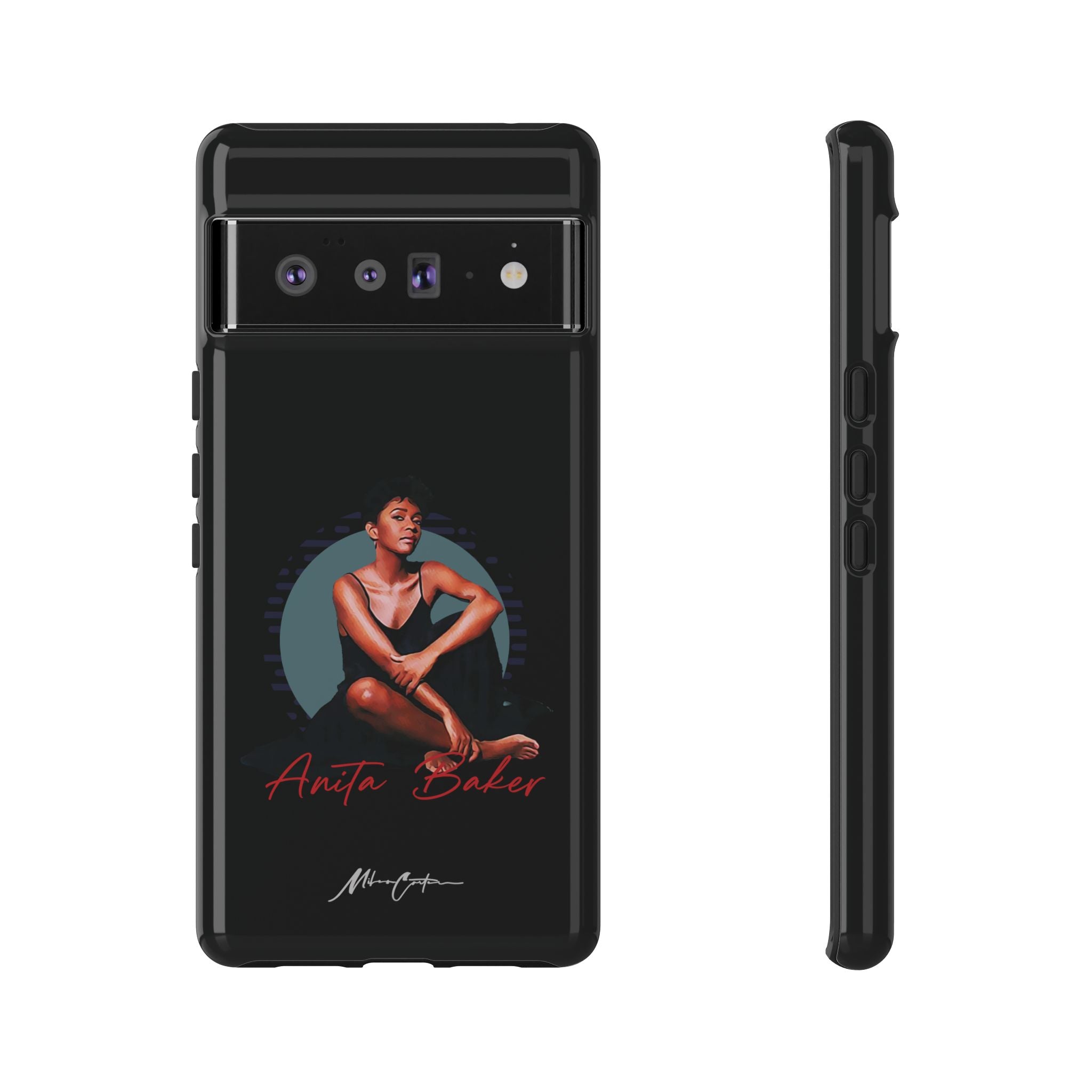 Printify Phone Case Google Pixel 6 Pro / Glossy Anita Baker Phone Case – Timeless Soul & R&B Legend | Miles Carter Collection